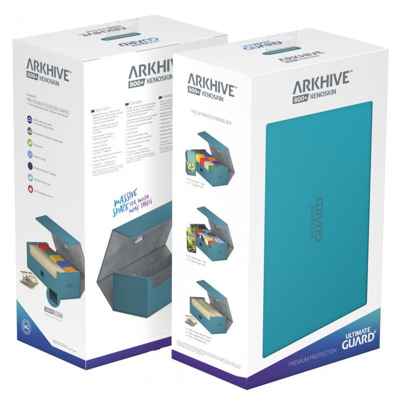 Ultimate Guard Storage Box Arkhive™ 800+ XenoSkin™-Petrol Storage 800+-Ultimate Guard-Ace Cards &amp; Collectibles