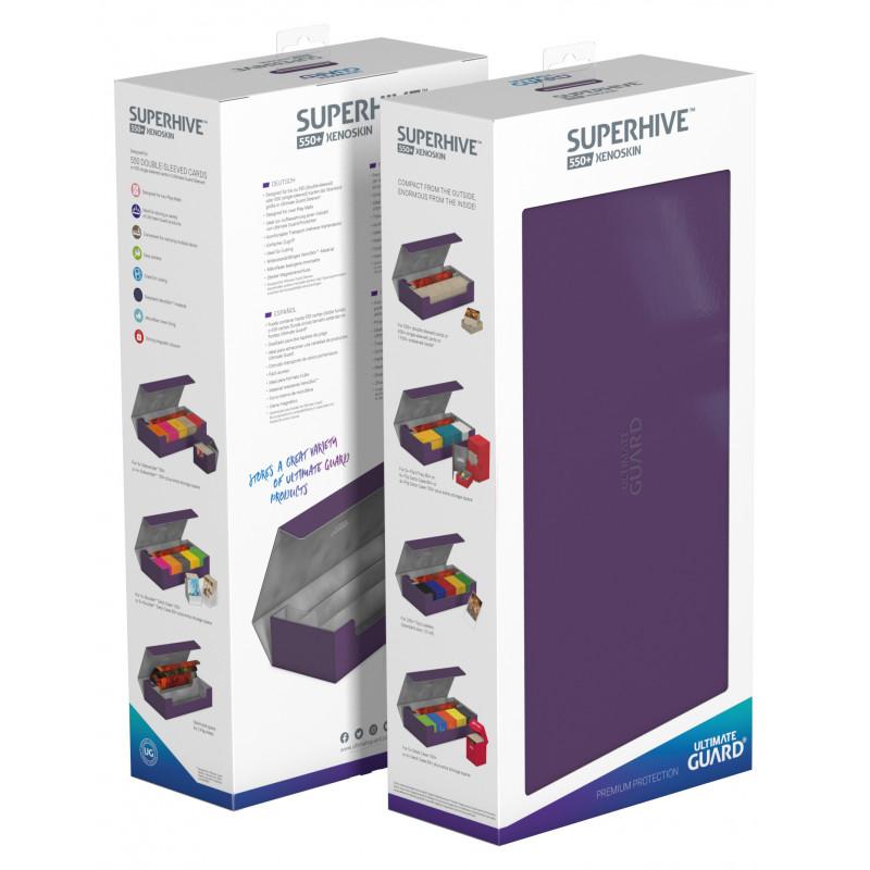 Ultimate Guard Storage Box Superhive™ 550+ XenoSkin™-Purple-Ultimate Guard-Ace Cards & Collectibles
