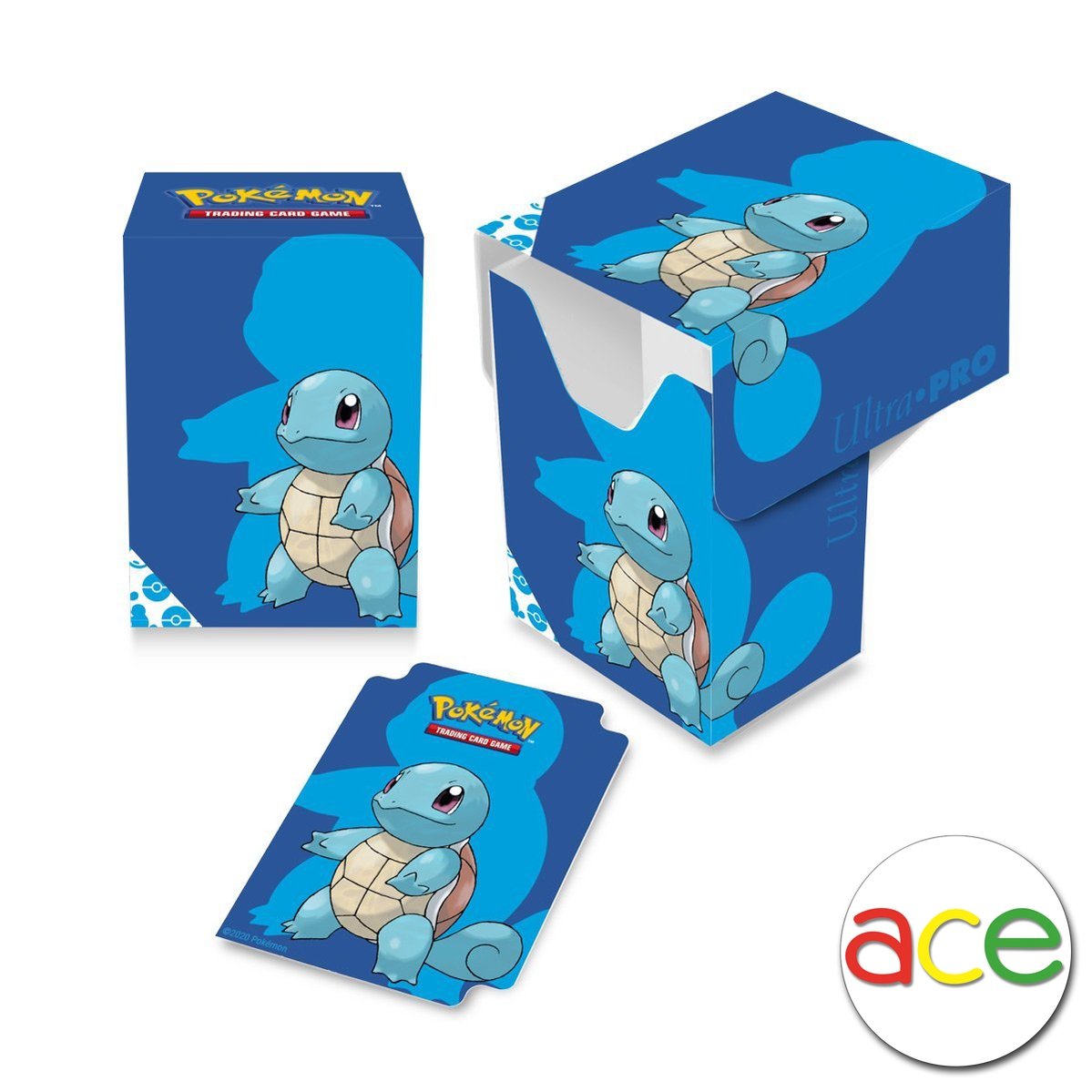 Ultra PRO 80+ Full View Deck Box (Pokemon TCG Squirtle)-Ultra PRO-Ace Cards &amp; Collectibles