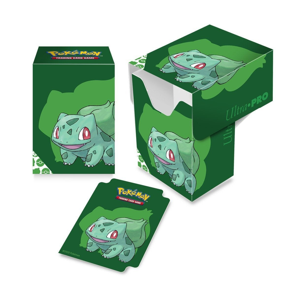 Ultra PRO 80+ Pokemon TCG Full View Deck Box-Bulbasaur-Ultra PRO-Ace Cards &amp; Collectibles