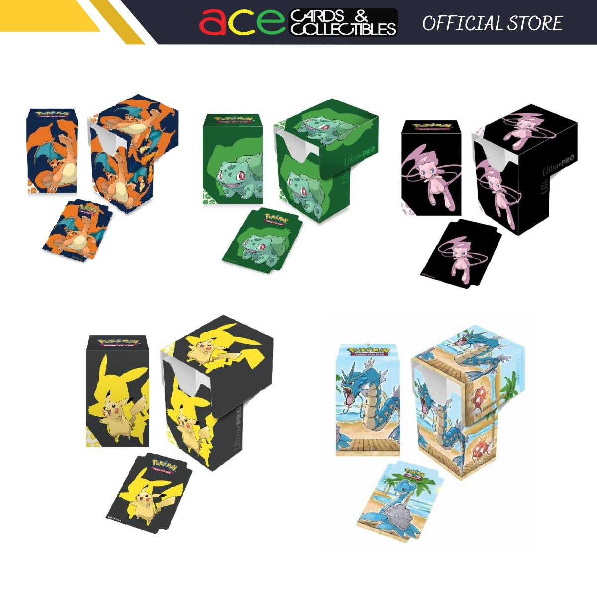 Ultra PRO 80+ Pokemon TCG Full View Deck Box-Pikachu-Ultra PRO-Ace Cards &amp; Collectibles