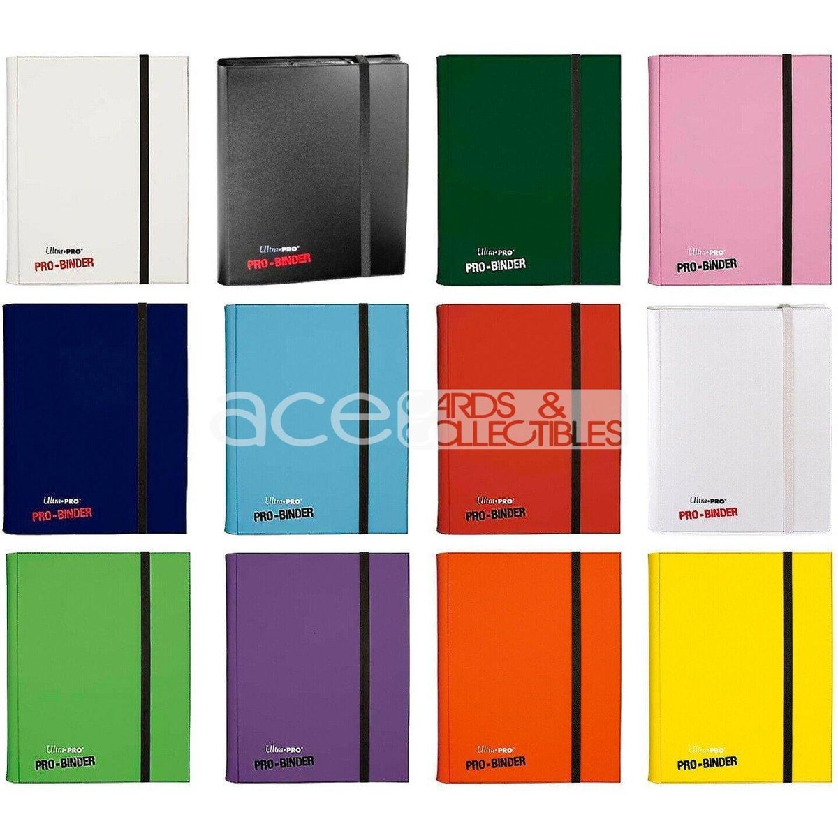 Ultra PRO Album PRO-Binder 9-pocket-Black-Ultra PRO-Ace Cards & Collectibles