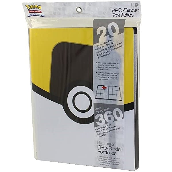 Ultra PRO Album PRO-Binder 9-pocket (Pokemon - Ultra Ball)-Ultra PRO-Ace Cards &amp; Collectibles