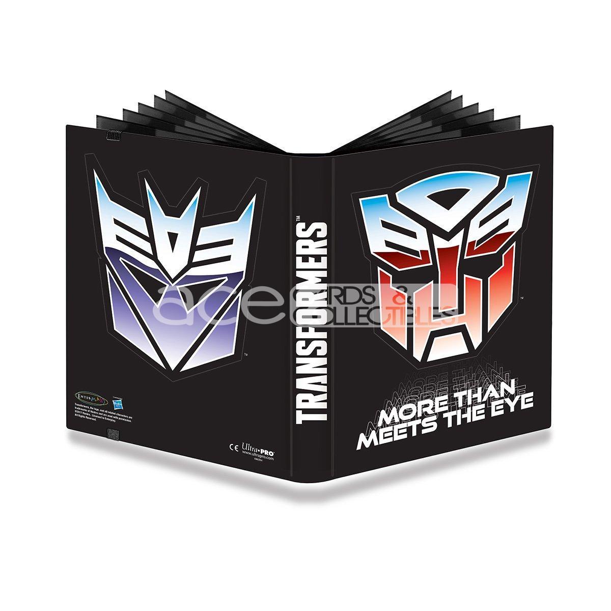 Ultra PRO Album PRO-Binder 9-pocket (Transformers Shields)-Ultra PRO-Ace Cards &amp; Collectibles