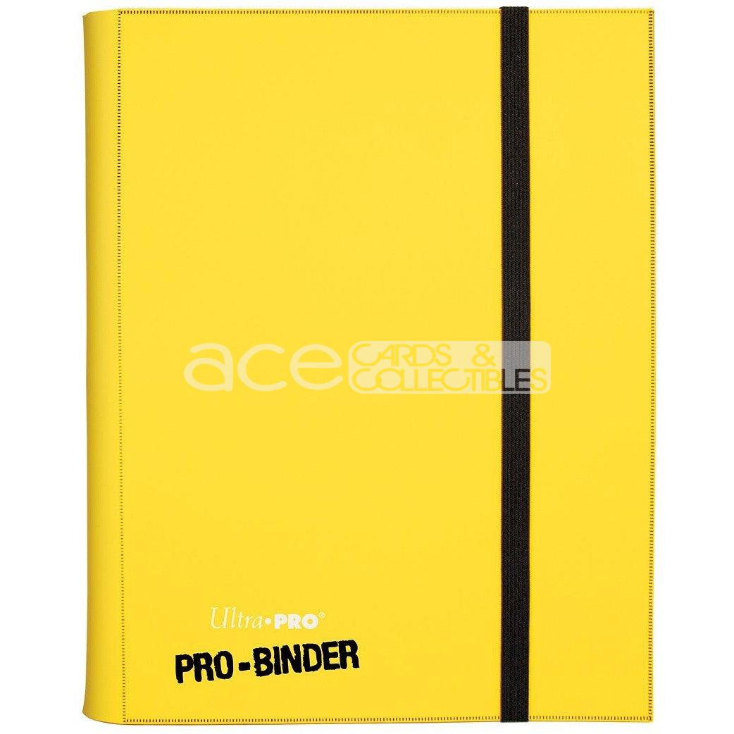 Ultra PRO Album PRO-Binder 9-pocket-Yellow-Ultra PRO-Ace Cards &amp; Collectibles