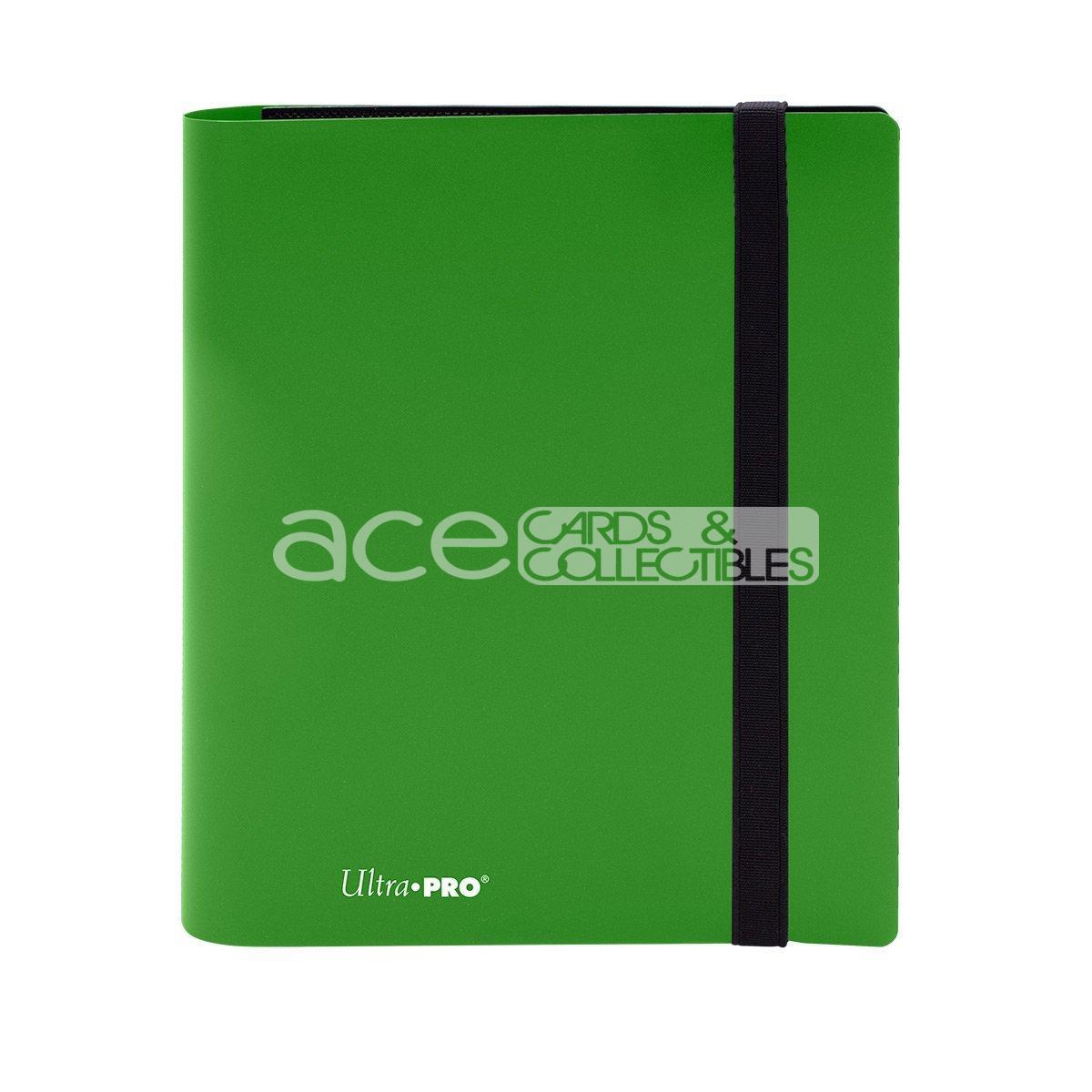 Ultra PRO Album PRO-Binder Eclipse 4-pocket-Lime Green-Ultra PRO-Ace Cards &amp; Collectibles