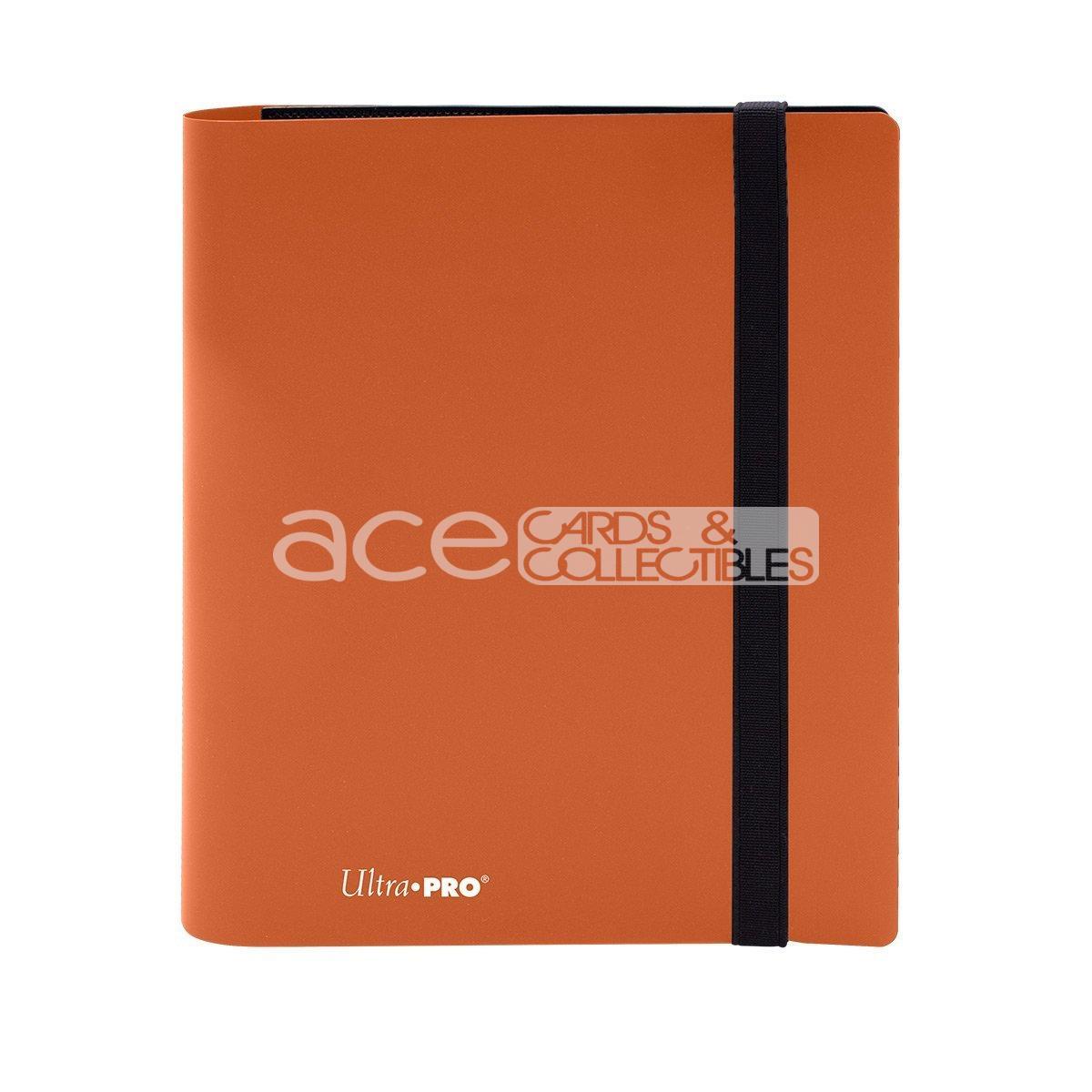 Ultra PRO Album PRO-Binder Eclipse 4-pocket-Pumpkin Orange-Ultra PRO-Ace Cards &amp; Collectibles