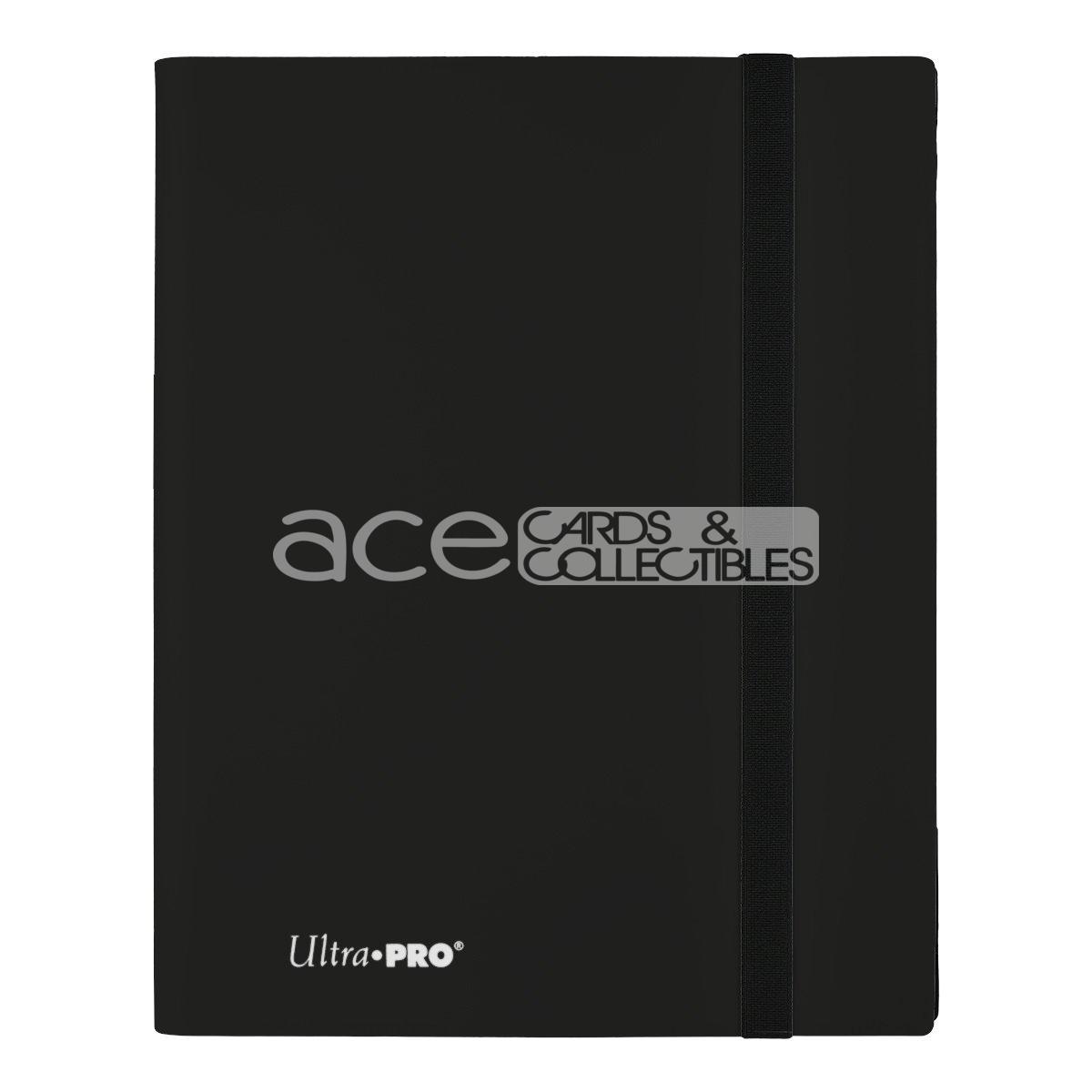 Ultra PRO Album PRO-Binder Eclipse 9-pocket-Jet Black-Ultra PRO-Ace Cards &amp; Collectibles