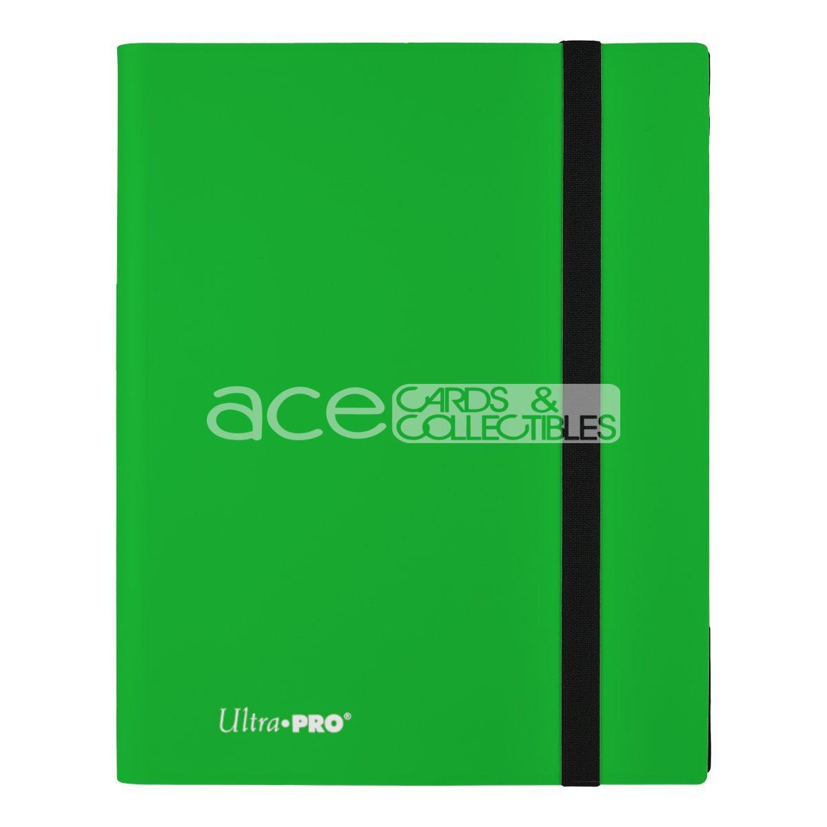Ultra PRO Album PRO-Binder Eclipse 9-pocket-Lime Green-Ultra PRO-Ace Cards &amp; Collectibles