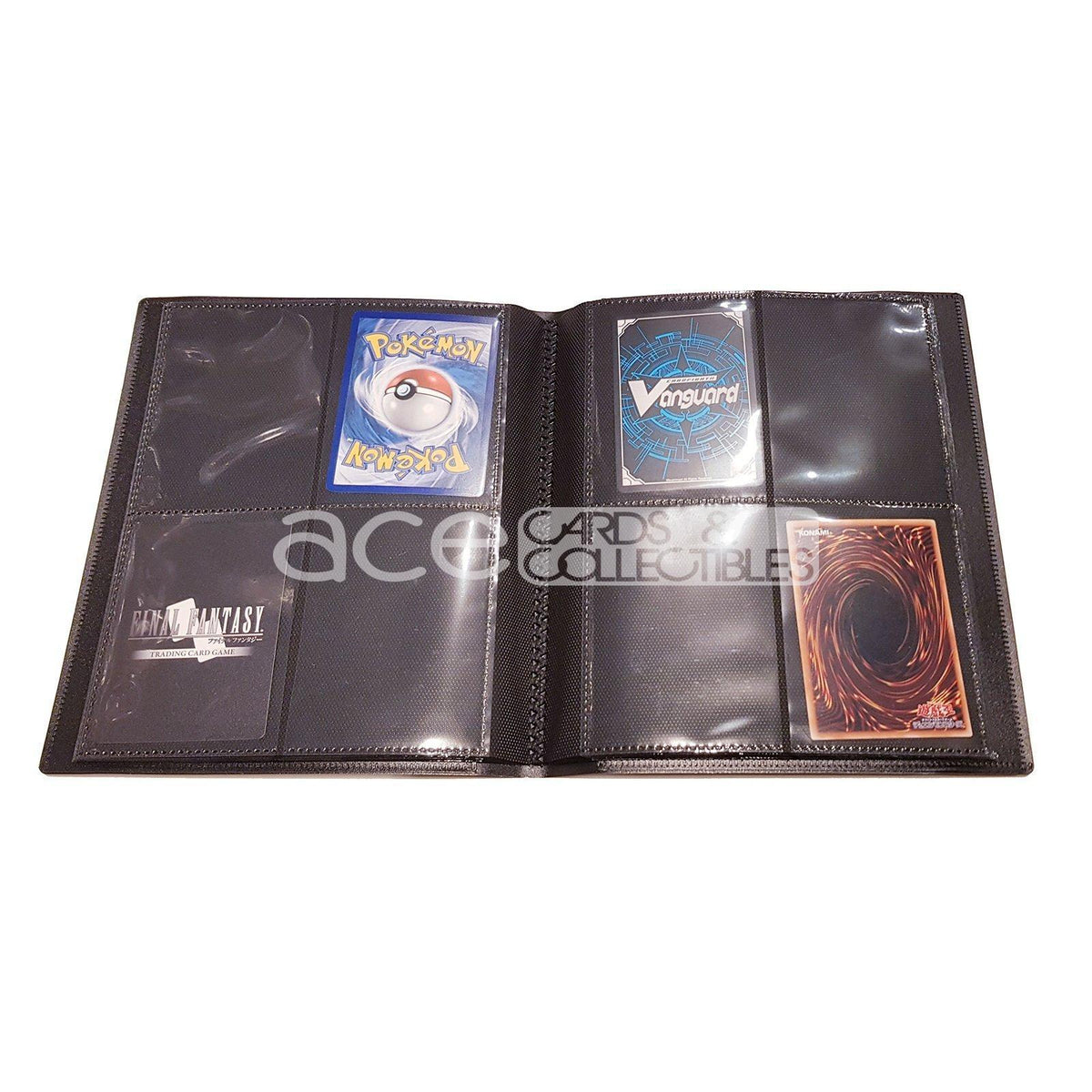 Ultra PRO Album PRO-Binder Flip 4-pocket-Red &amp; White-Ultra PRO-Ace Cards &amp; Collectibles