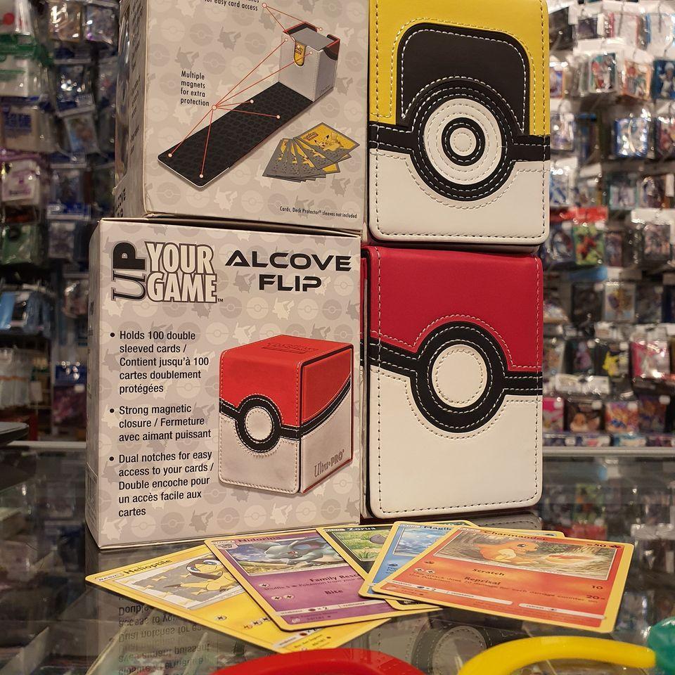 Ultra PRO Alcove Flip Deck Box (Pokemon TCG Poké Ball)-Ultra PRO-Ace Cards & Collectibles