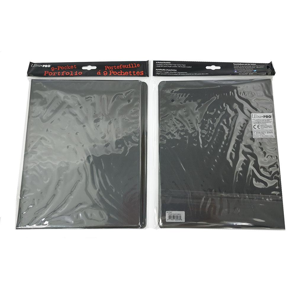 Ultra PRO Card Album Create-A-Theme Portfolio 9-Pocket (Black)-Ultra PRO-Ace Cards & Collectibles