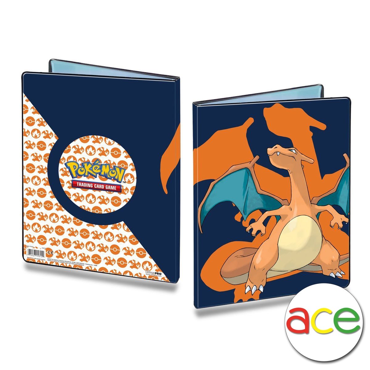 Ultra PRO Card Album Pokemon - 9-Pocket Portfolio "Charizard"-Ultra PRO-Ace Cards & Collectibles