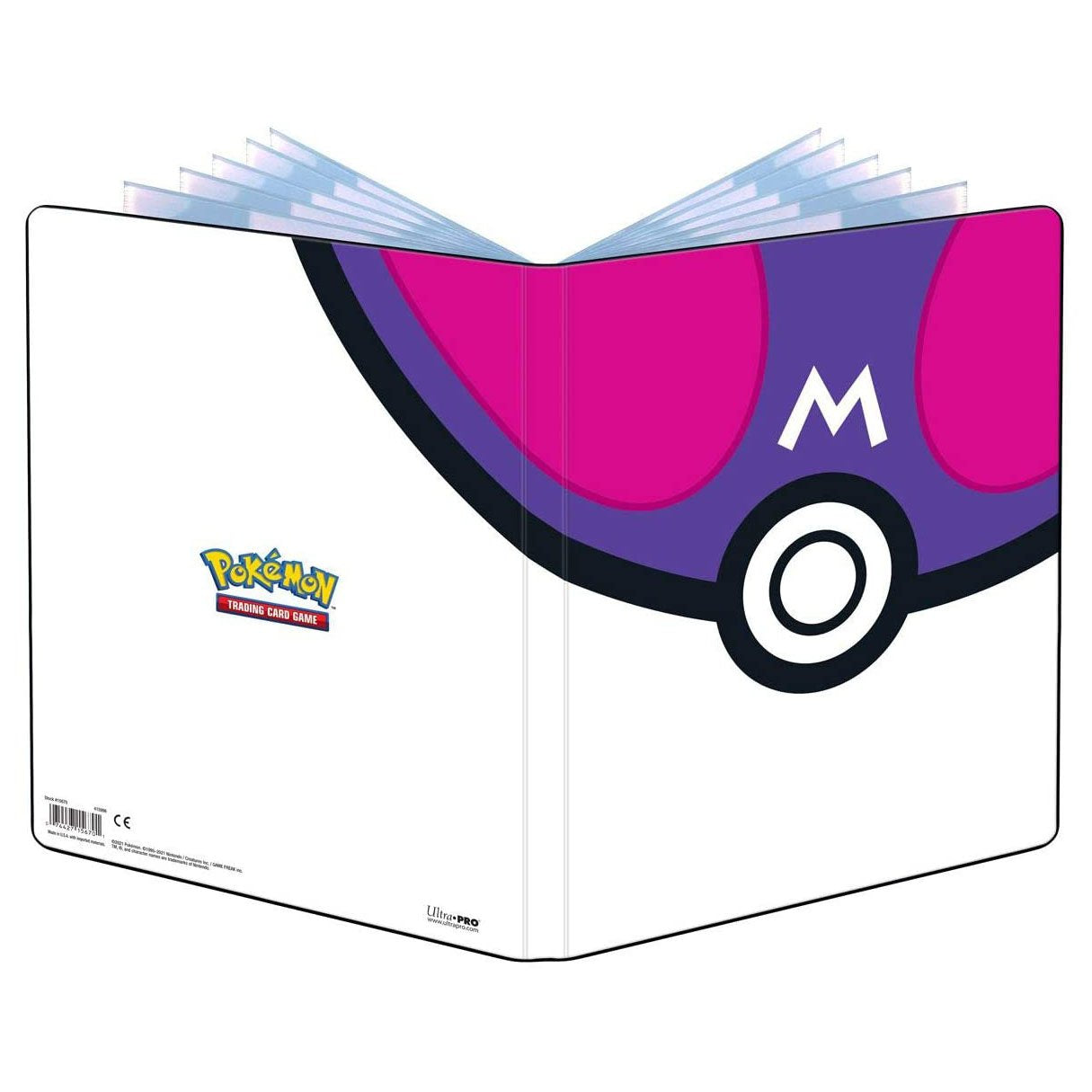 Ultra PRO Card Album Pokemon - 9-Pocket Portfolio "Master Ball"-Ultra PRO-Ace Cards & Collectibles