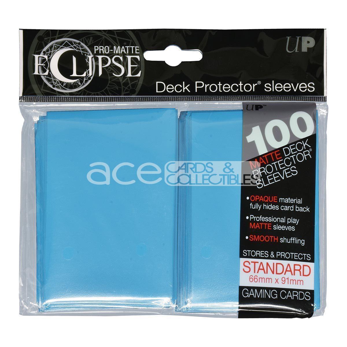 Ultra PRO Card Sleeve Pro-Matte Eclipse Standard 100ct-Sky Blue-Ultra PRO-Ace Cards &amp; Collectibles