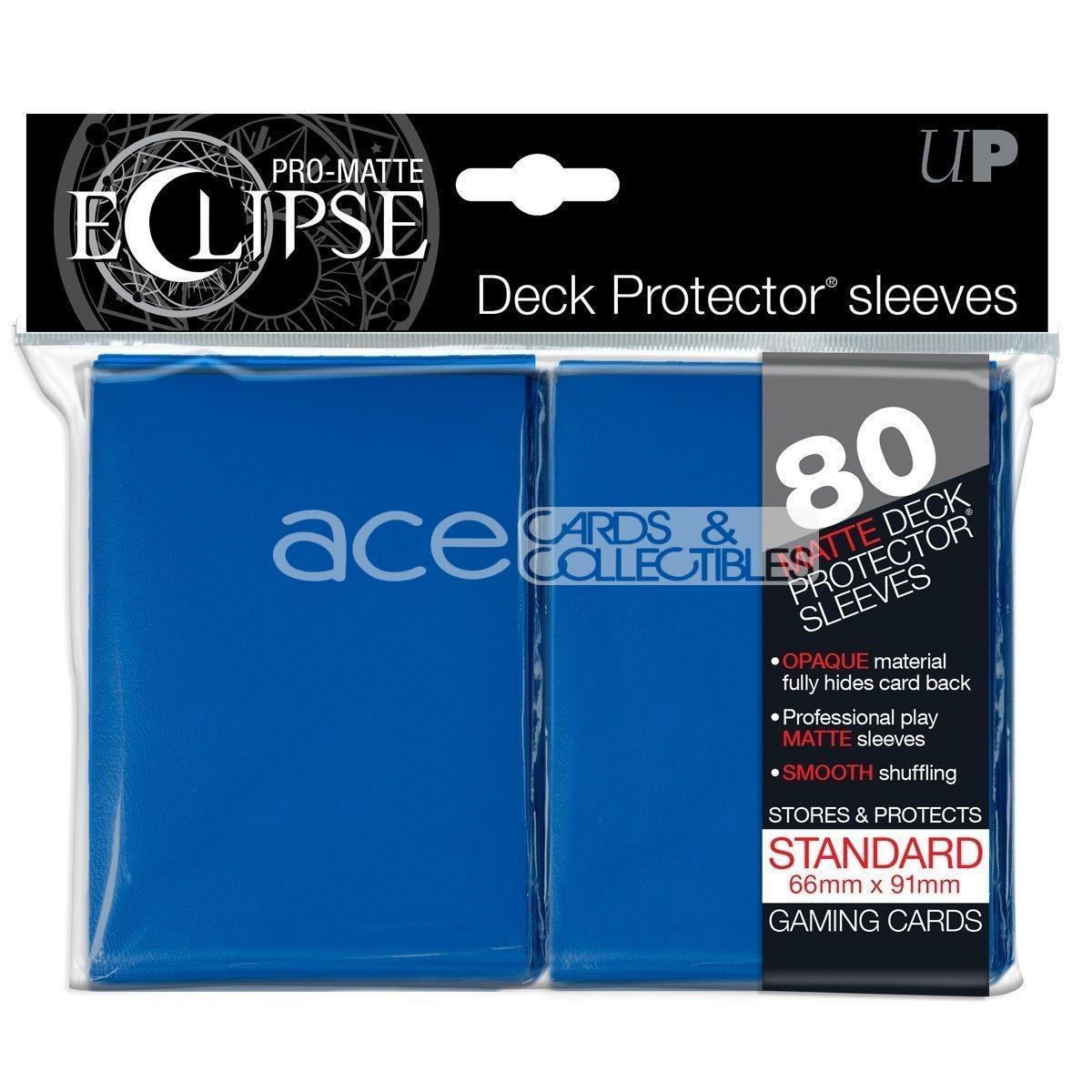 Ultra PRO Card Sleeve Pro-Matte Eclipse Standard 80ct-Black-Ultra PRO-Ace Cards & Collectibles