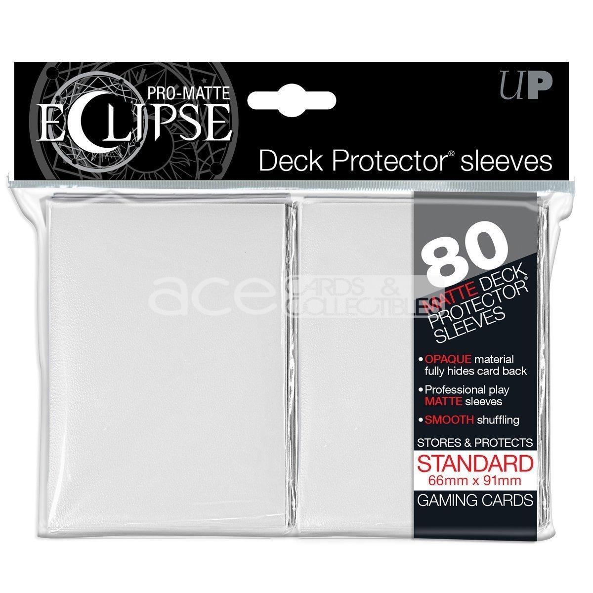 Ultra PRO Card Sleeve Pro-Matte Eclipse Standard 80ct-Black-Ultra PRO-Ace Cards & Collectibles