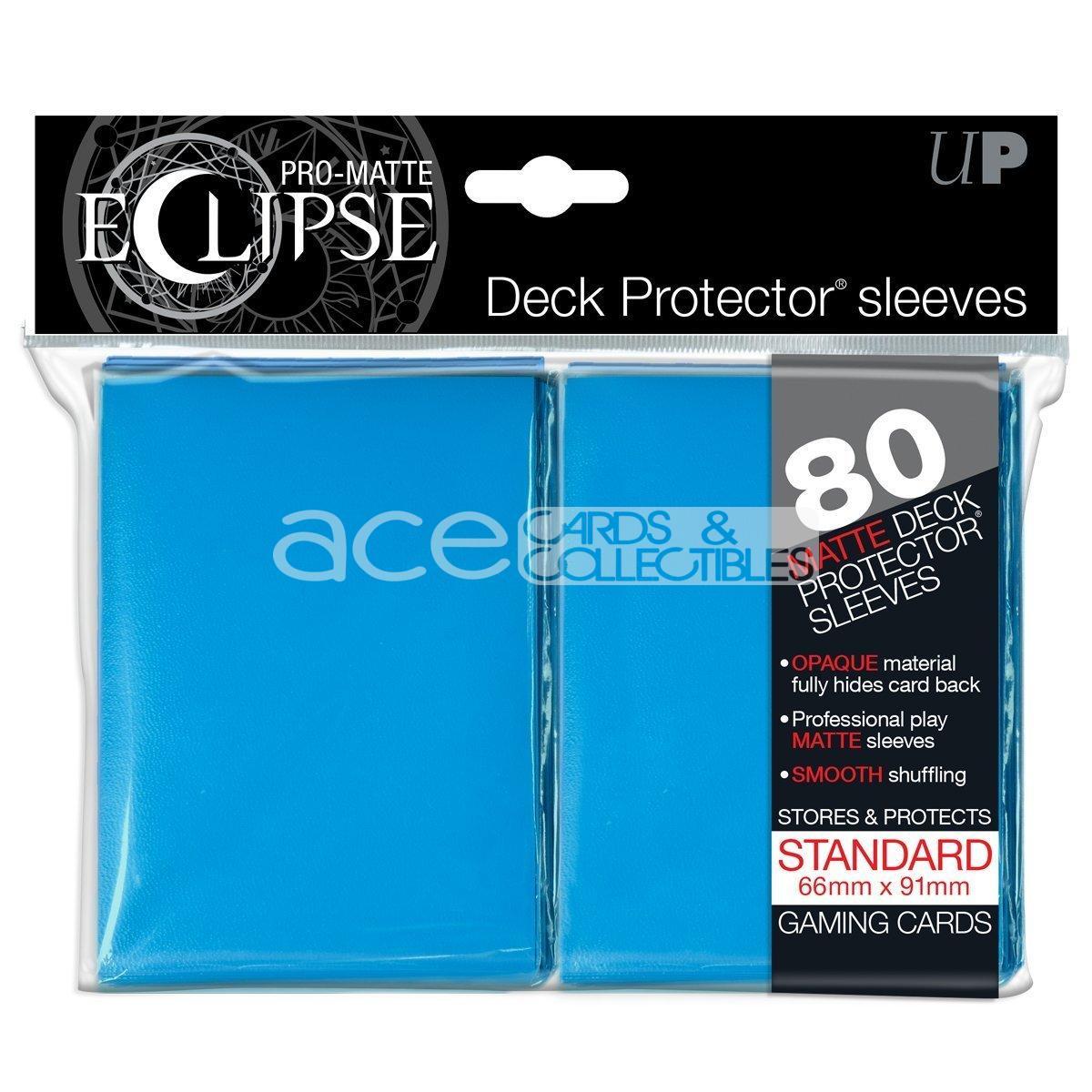 Ultra PRO Card Sleeve Pro-Matte Eclipse Standard 80ct-Light Blue-Ultra PRO-Ace Cards &amp; Collectibles
