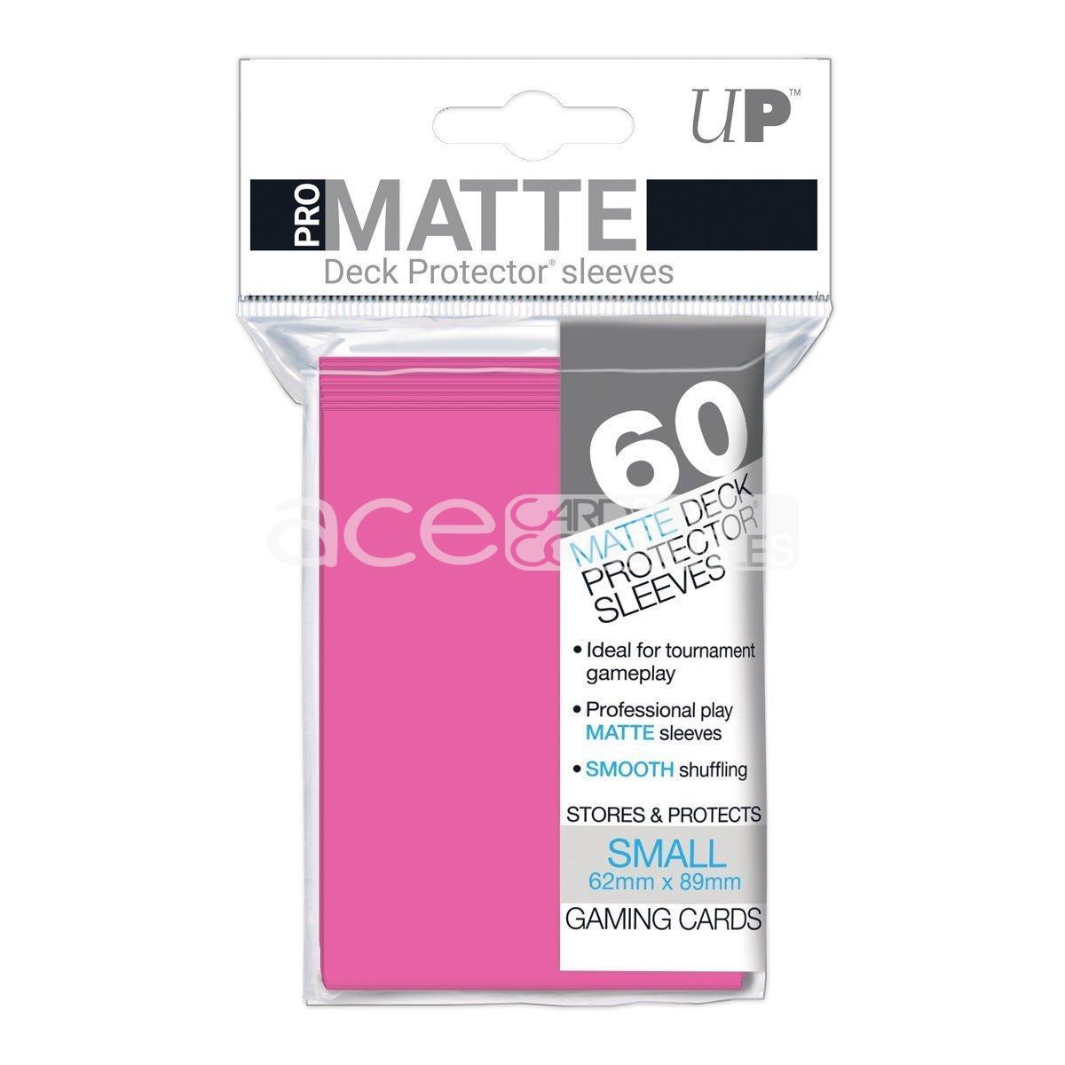 Ultra PRO Card Sleeve Pro-Matte Small 60ct-Bright Pink-Ultra PRO-Ace Cards &amp; Collectibles