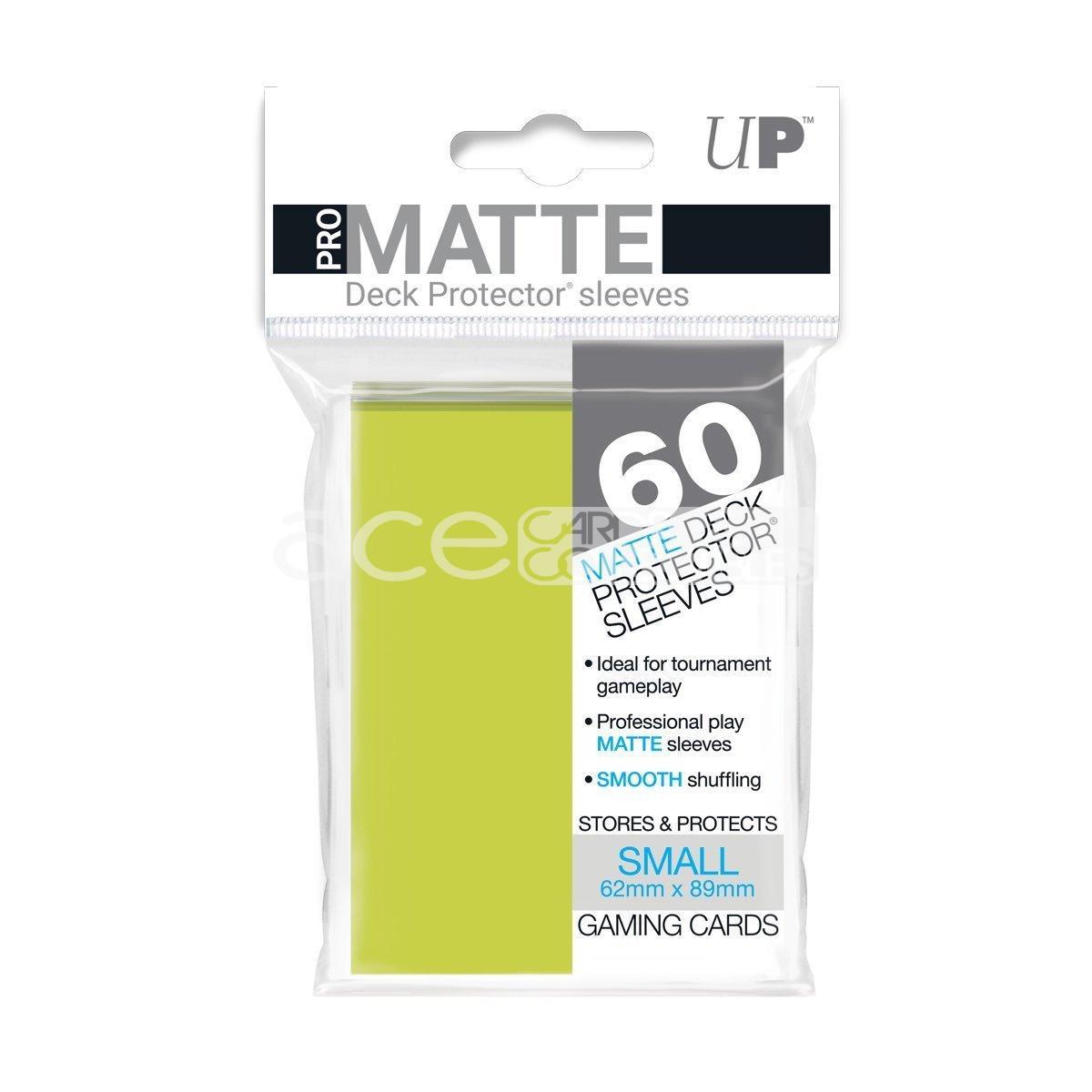 Ultra PRO Card Sleeve Pro-Matte Small 60ct-Bright Yellow-Ultra PRO-Ace Cards &amp; Collectibles