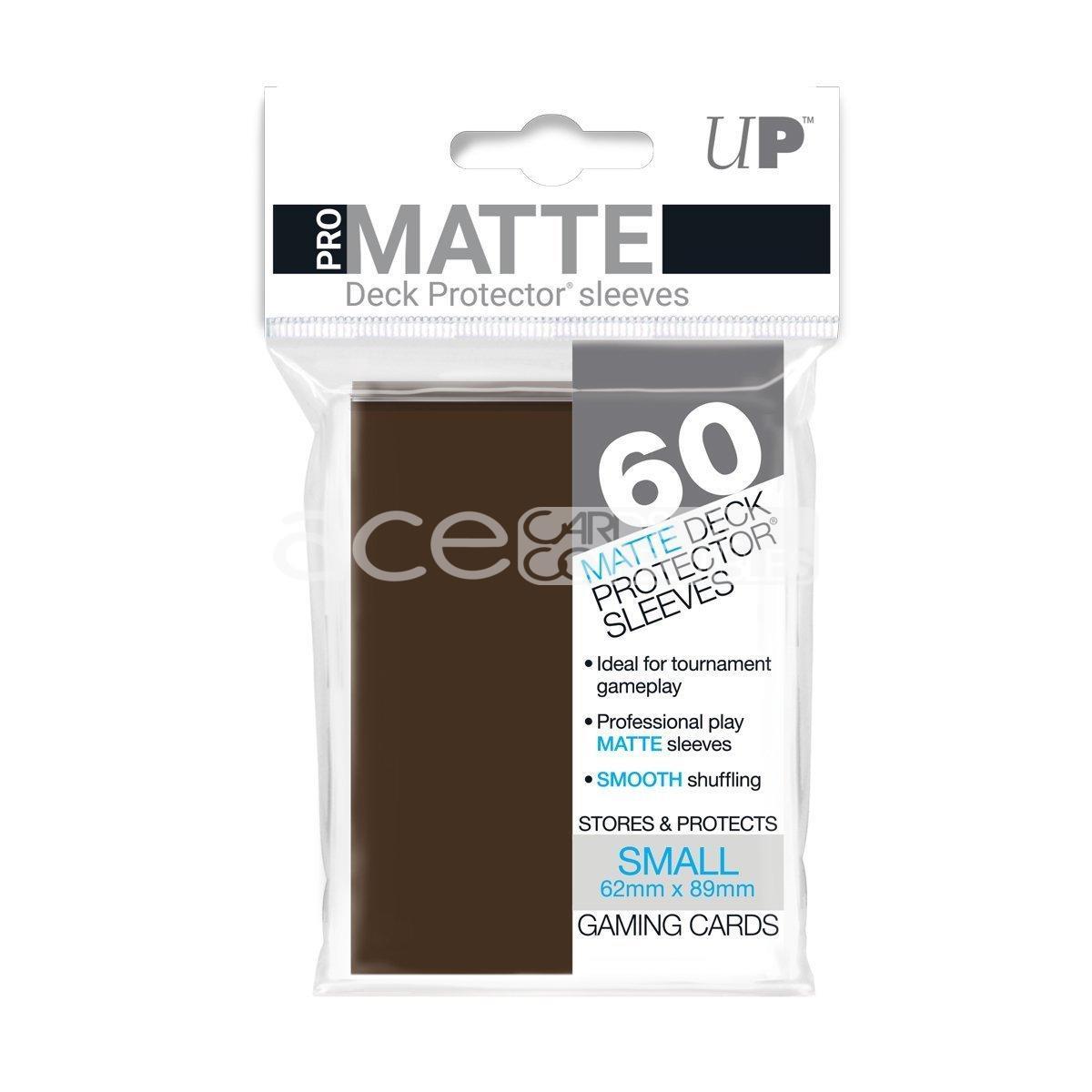 Ultra PRO Card Sleeve Pro-Matte Small 60ct-Brown-Ultra PRO-Ace Cards &amp; Collectibles