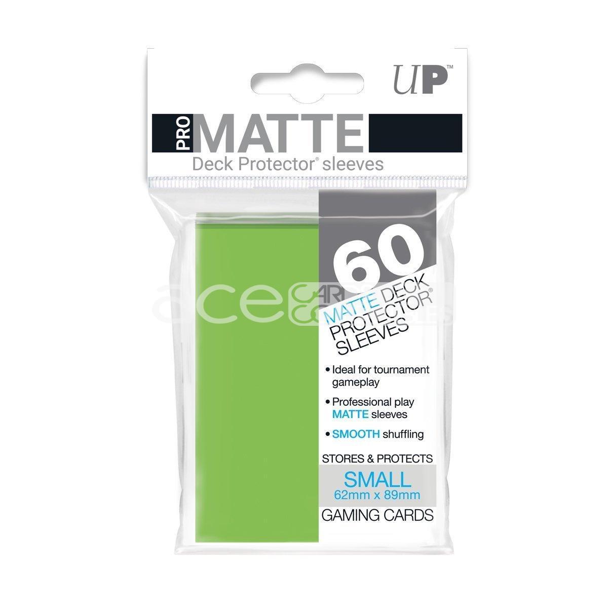 Ultra PRO Card Sleeve Pro-Matte Small 60ct-Lime Green-Ultra PRO-Ace Cards &amp; Collectibles