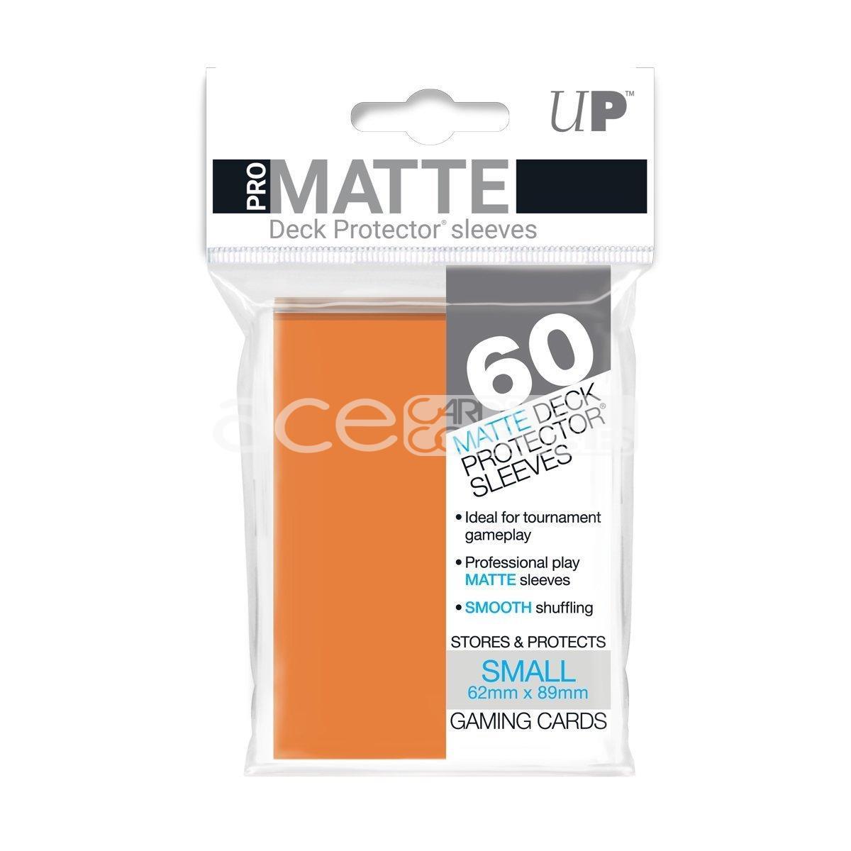 Ultra PRO Card Sleeve Pro-Matte Small 60ct-Orange-Ultra PRO-Ace Cards &amp; Collectibles