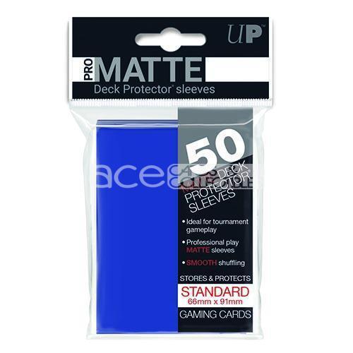 Ultra PRO Card Sleeve Pro-Matte Standard 50ct-Blue-Ultra PRO-Ace Cards & Collectibles