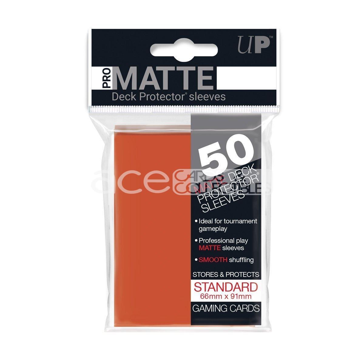 Ultra PRO Card Sleeve Pro-Matte Standard 50ct-Peach-Ultra PRO-Ace Cards &amp; Collectibles