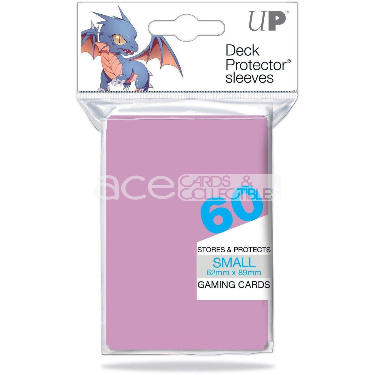 Ultra PRO Card Sleeve Solid Colour Small 60ct-Black-Ultra PRO-Ace Cards & Collectibles