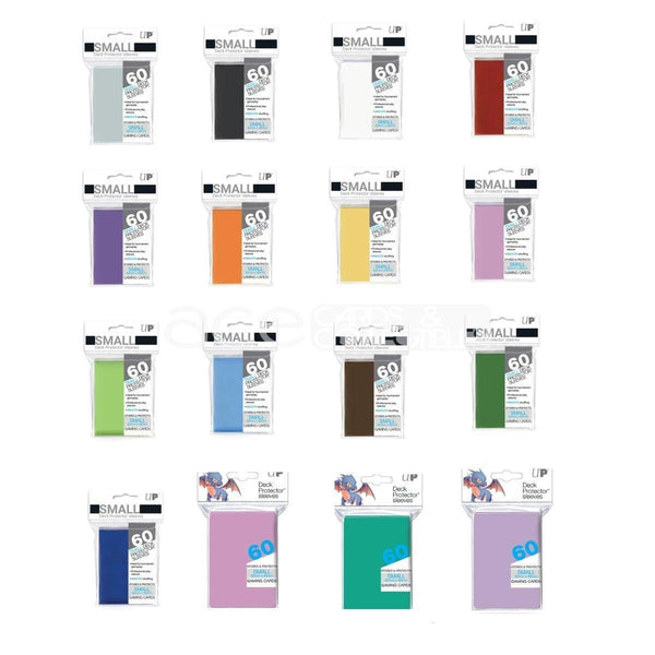 Ultra PRO Card Sleeve Solid Colour Small 60ct-Black-Ultra PRO-Ace Cards & Collectibles