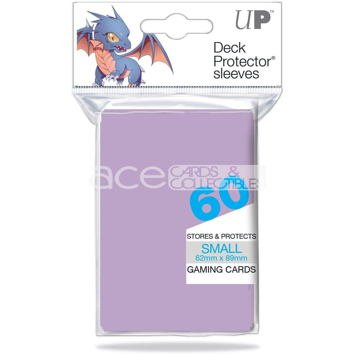 Ultra PRO Card Sleeve Solid Colour Small 60ct-Lilac-Ultra PRO-Ace Cards &amp; Collectibles