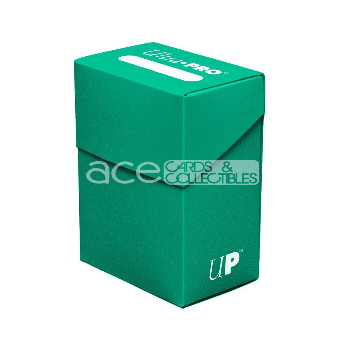 Ultra PRO Deck Box 80+ Solid Colour-Aqua-Ultra PRO-Ace Cards &amp; Collectibles