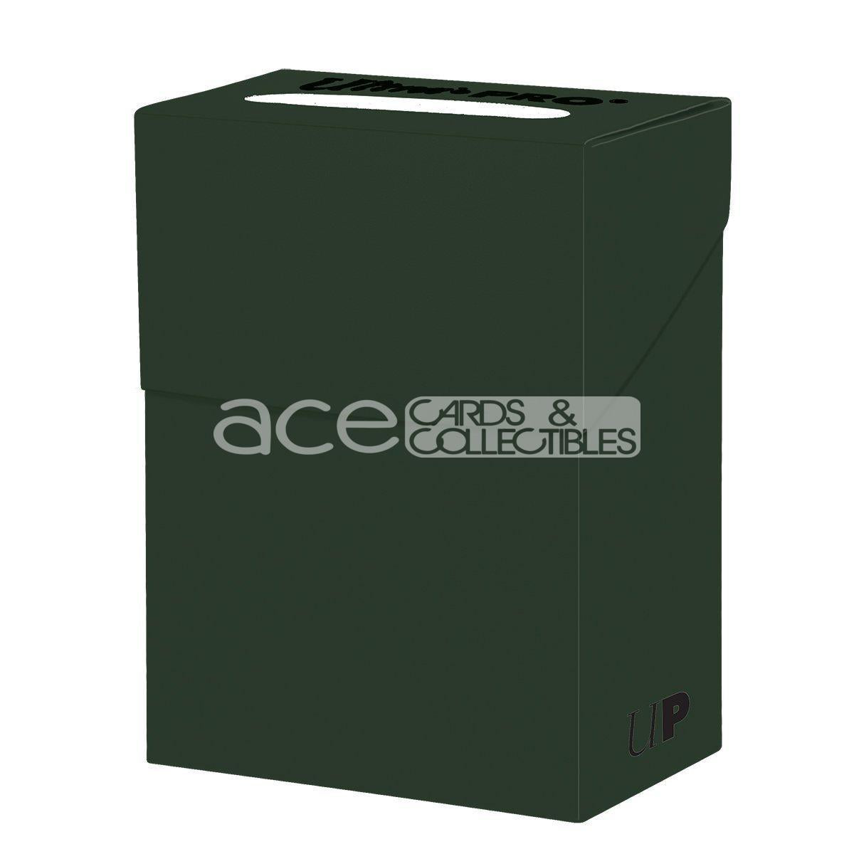 Ultra PRO Deck Box 80+ Solid Colour-Black-Ultra PRO-Ace Cards & Collectibles