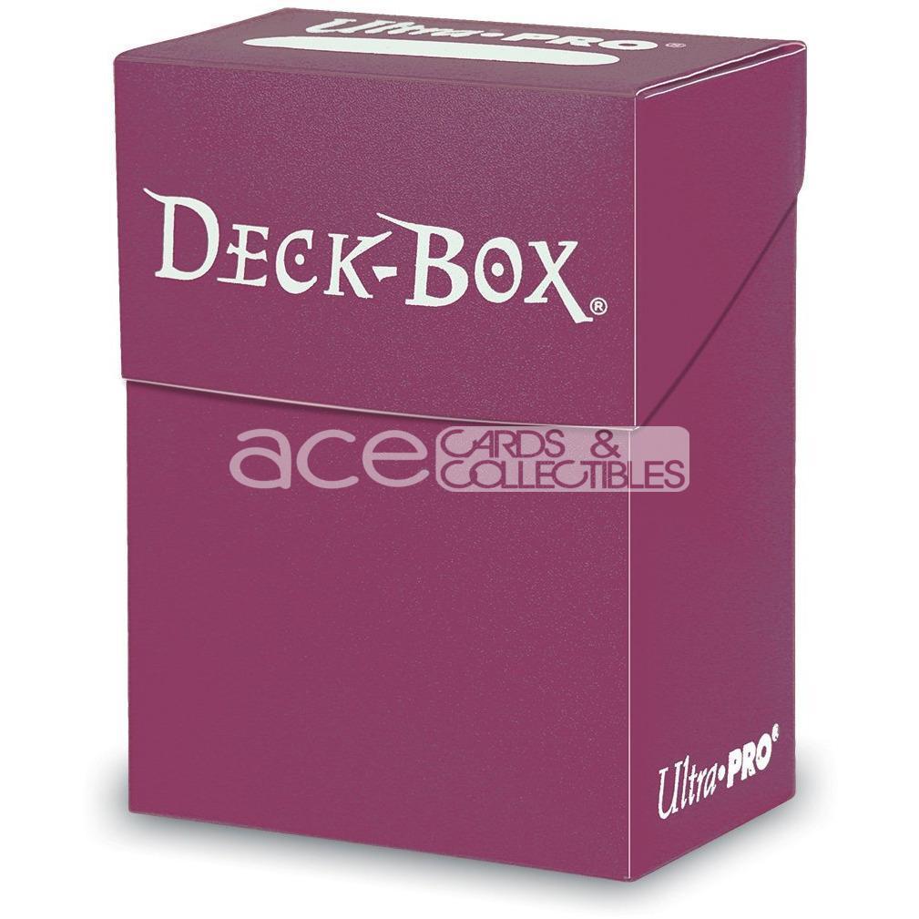 Ultra PRO Deck Box 80+ Solid Colour-Blackberry-Ultra PRO-Ace Cards &amp; Collectibles