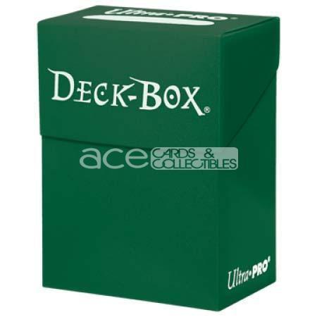 Ultra PRO Deck Box 80+ Solid Colour-Green-Ultra PRO-Ace Cards &amp; Collectibles