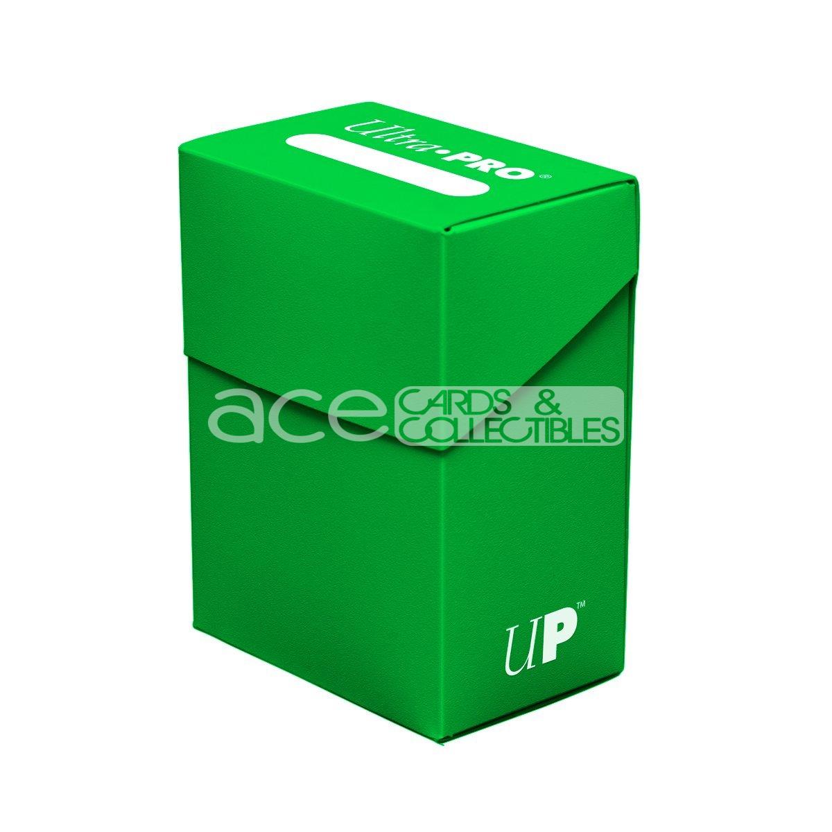 Ultra PRO Deck Box 80+ Solid Colour-Lime Green-Ultra PRO-Ace Cards &amp; Collectibles