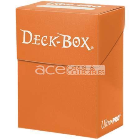 Ultra PRO Deck Box 80+ Solid Colour-Orange-Ultra PRO-Ace Cards &amp; Collectibles