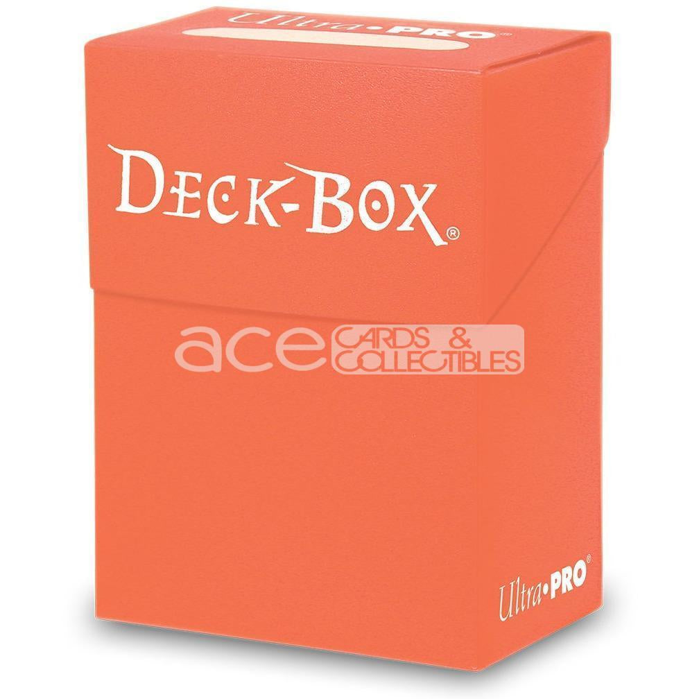 Ultra PRO Deck Box 80+ Solid Colour-Peach-Ultra PRO-Ace Cards &amp; Collectibles