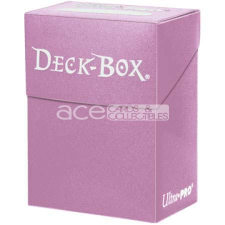 Ultra PRO Deck Box 80+ Solid Colour-Pink-Ultra PRO-Ace Cards &amp; Collectibles