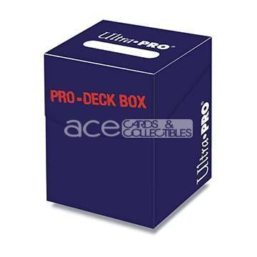 Ultra PRO Deck Box PRO 100+-Blue-Ultra PRO-Ace Cards &amp; Collectibles