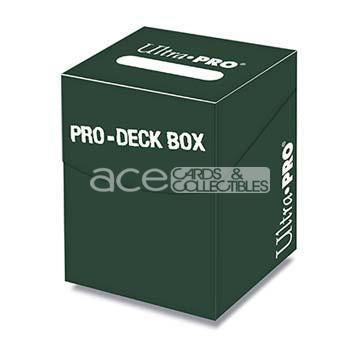 Ultra PRO Deck Box PRO 100+-Green-Ultra PRO-Ace Cards &amp; Collectibles
