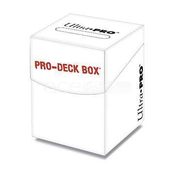 Ultra PRO Deck Box PRO 100+-White-Ultra PRO-Ace Cards &amp; Collectibles