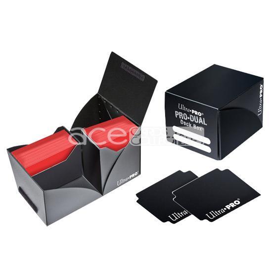 Ultra PRO Deck Box PRO Dual Small 120+-Black-Ultra PRO-Ace Cards & Collectibles