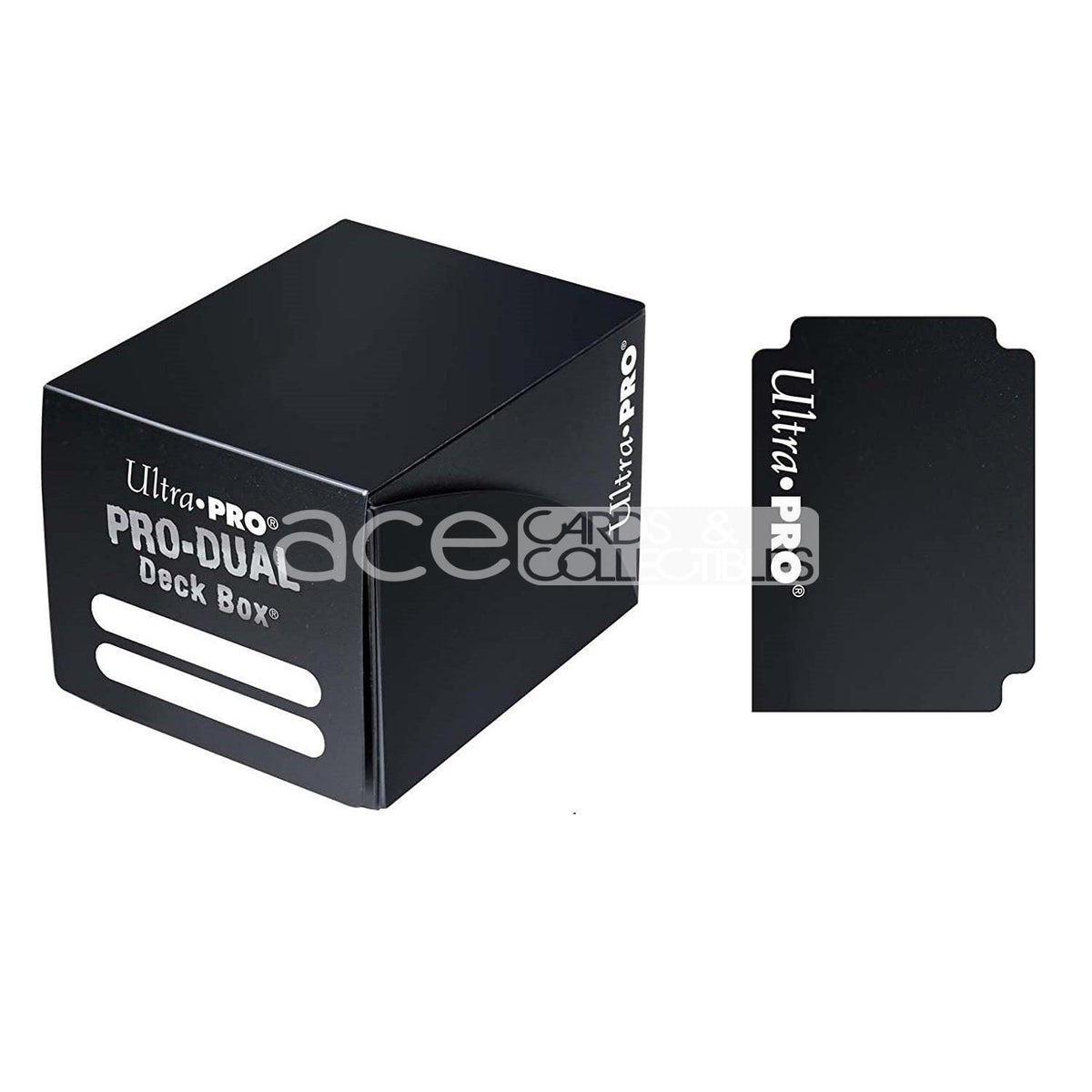 Ultra PRO Deck Box PRO Dual Small 120+-Black-Ultra PRO-Ace Cards &amp; Collectibles