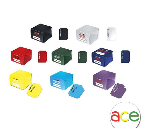 Ultra PRO Deck Box PRO Dual Standard 180+-Black-Ultra PRO-Ace Cards & Collectibles