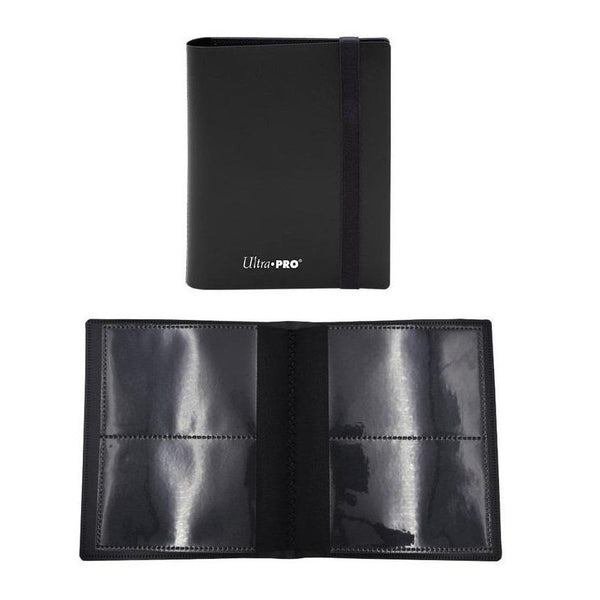 Ultra PRO PRO-Binder Card Album 2-Pocket Eclipse (Jet Black)-Ultra PRO-Ace Cards & Collectibles