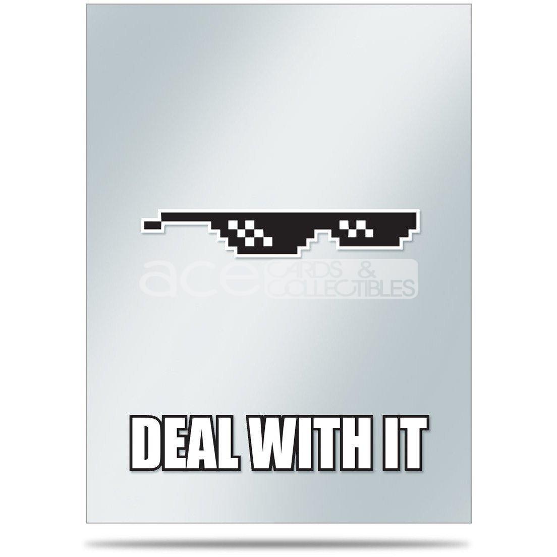 Ultra PRO Printed Sleeve Cover 50ct [69mm X 94mm] (Memes: Deak With It)-Ultra PRO-Ace Cards & Collectibles