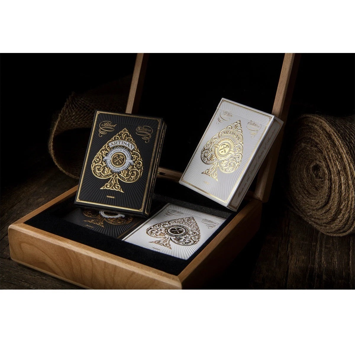 Artisan Playing Cards By Theory11-Artisan Black-United States Playing Cards Company-Ace Cards & Collectibles