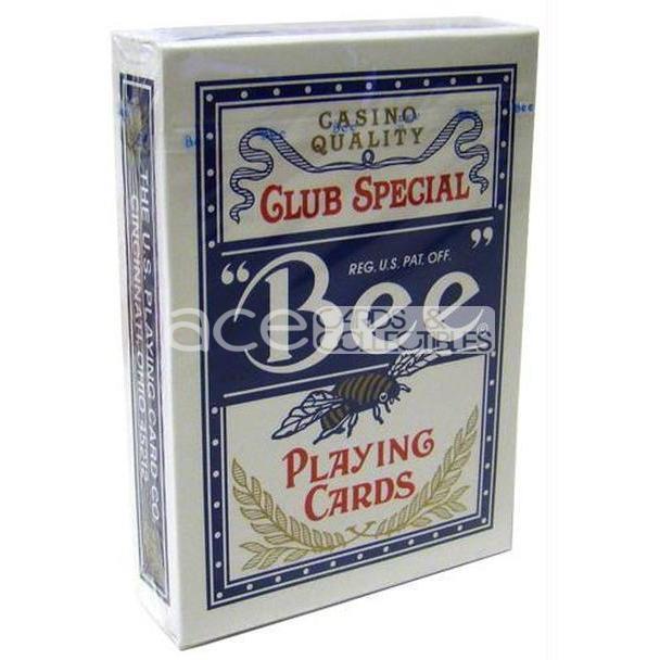 Bee Club Special Standard Playing Cards-Blue-United States Playing Cards Company-Ace Cards &amp; Collectibles